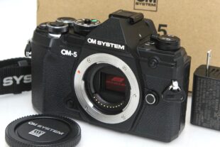 OMシステム OM SYSTEM OM-5 ボディ ブラック